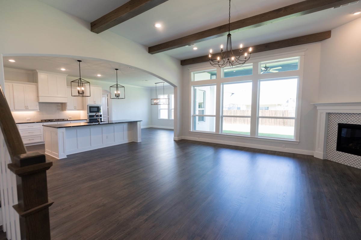 A bright, staged home ready for a real estate showing